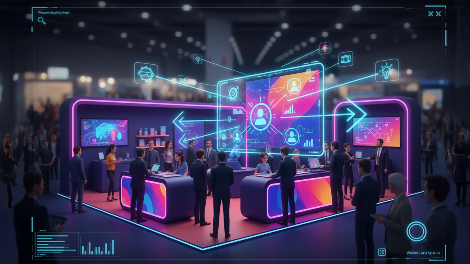 Stoisko klienta na Warsaw Industry Week