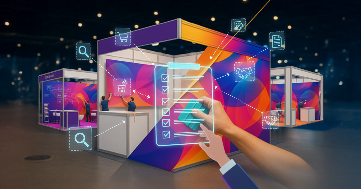 Jak wybrać firmę do oklejania stoisk? [Checklista 5 pytań do wykonawcy]