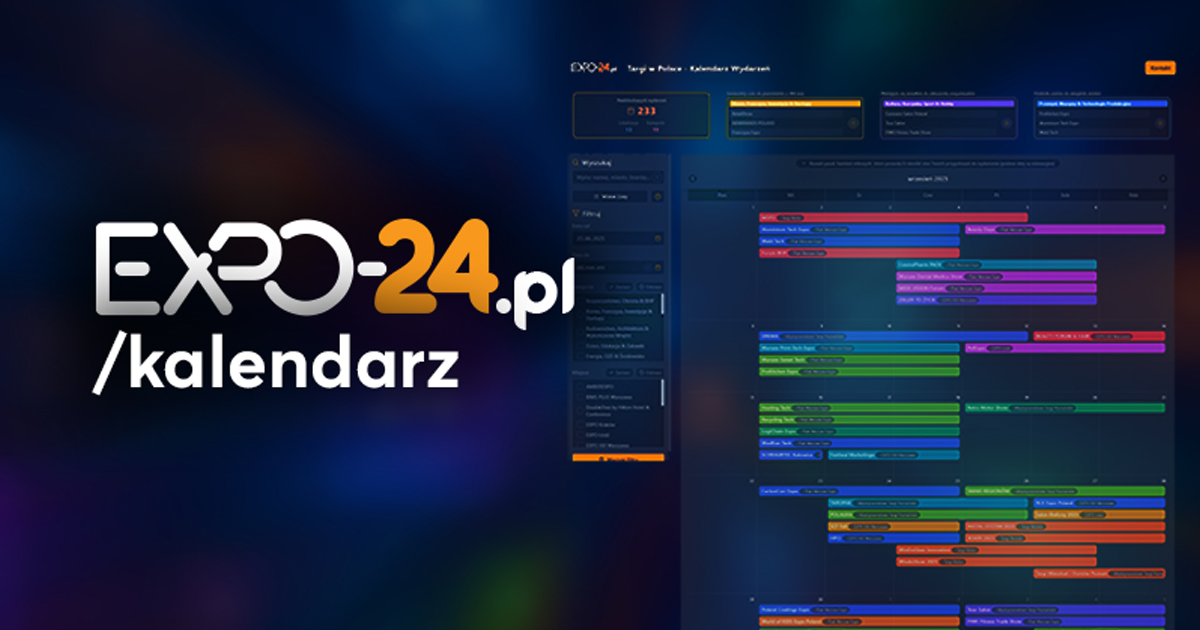 Jak znaleźć targi dla siebie? Kalendarz expo-24.pl